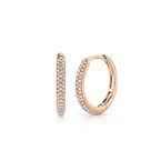 Pave Diamond Huggie Earrings SC5500458