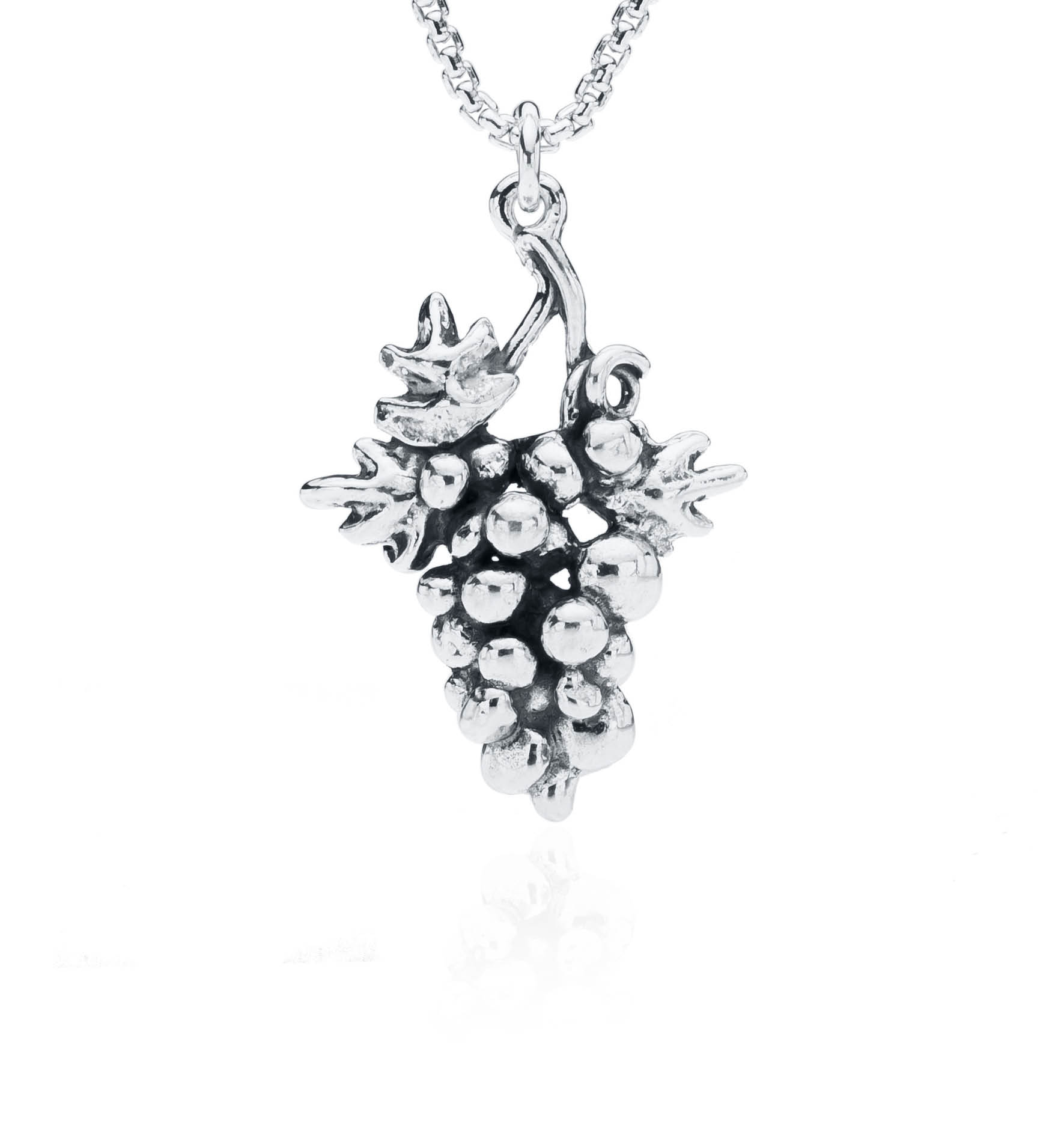 アクセサリー Grape Earhoop & Pendant 925 Silver Set 75f23677-46b8-46e5-a356-