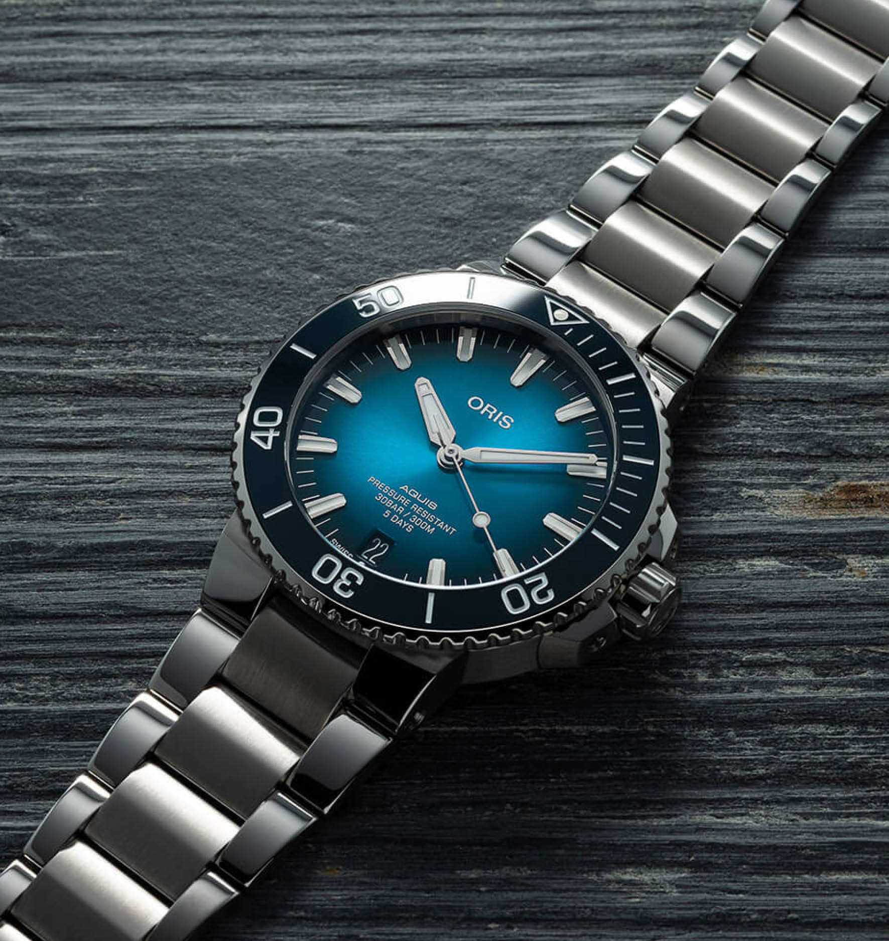 ORIS Aquis Date Calibre 400 43.5MM Blue Dial 01 400 7763 4135-07 8