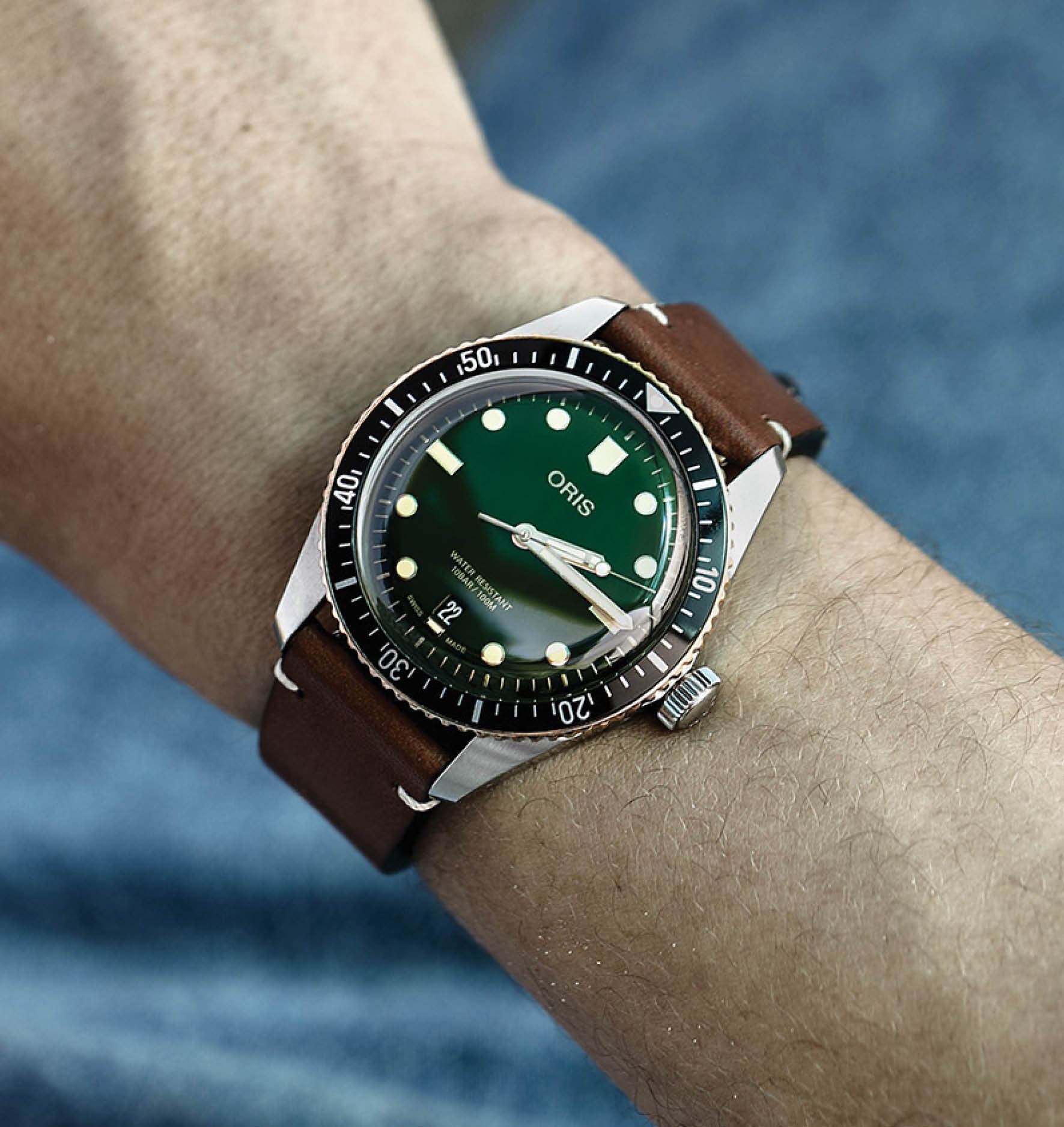 ORIS Divers Sixty-Five 40MM Green Dial 01 733 7707 4357-07 5 20 45