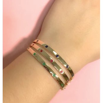 アクセサリー Southern Peach John Hardy Classic extra-small chain bracelet with Sapphires