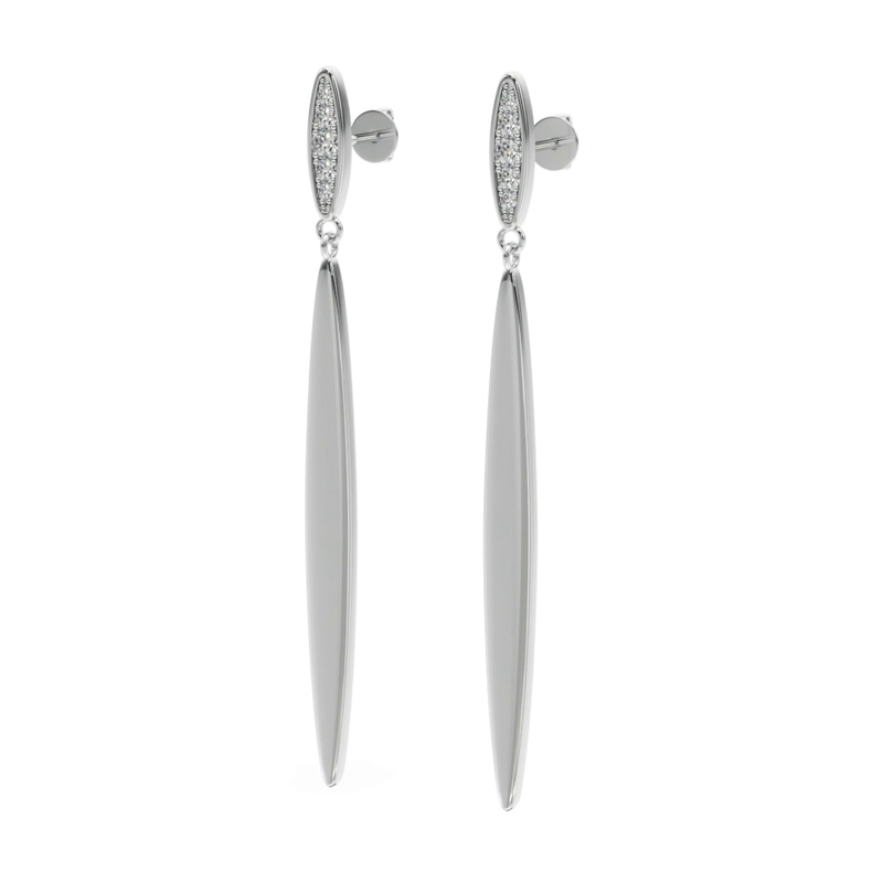 Signature Collection - 0.15ctw. Diamond Dangle/Drop Modern