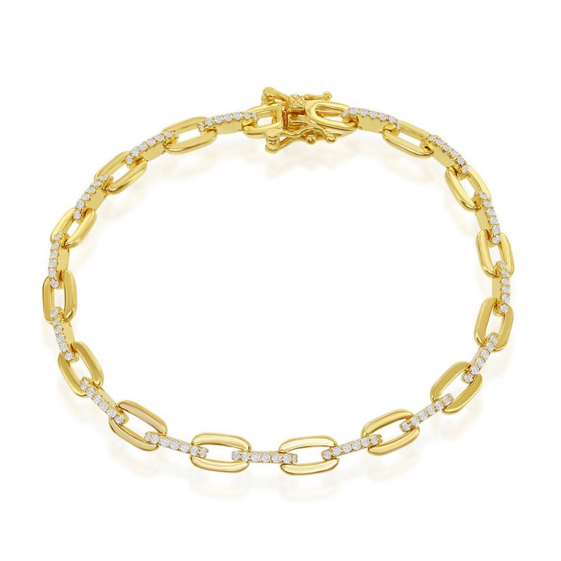 Fashion Jewelry Collection Sterling Silver CZ Stones Paper