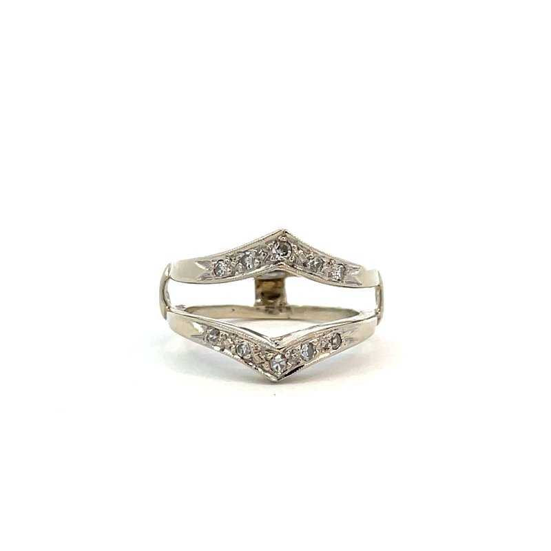 14kw Antique Diamond Ring Guard 110-03210 Patrick's Fine Jewelry - Main Image