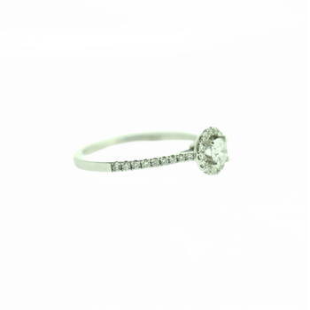 Halo Diamond Engagement ring 214-61002