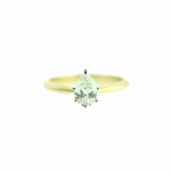 Pear shaped solitaire 144-00949