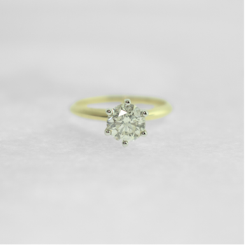 Round Solitaire Engagement Ring 168-98123