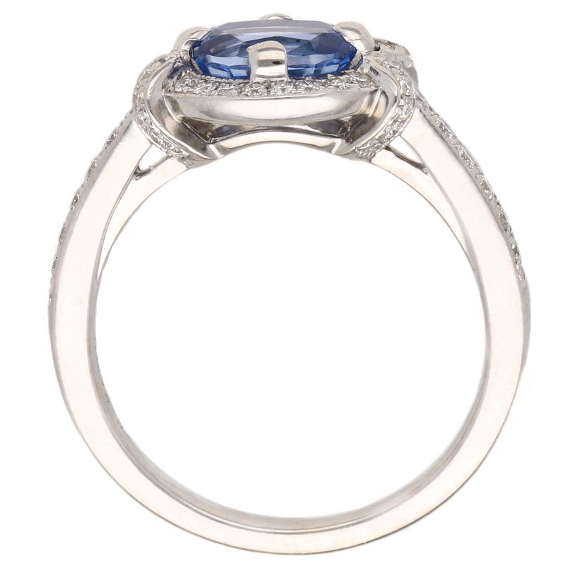 Iroff and Son Jewelers 14K White East-West Oval 1.13ct