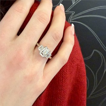 Internally Flawless Diamond Ring 100-04592