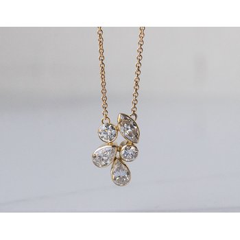Hope Collection .03ct. Diamond Hope Necklace in Sterling