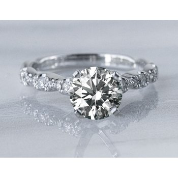 Kesslers 1/10ct. t.w. Diamond Promise Ring in 10K Yellow