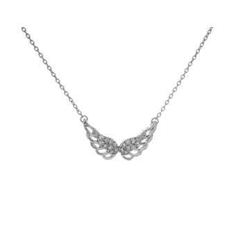 Hope Collection .03ct. Diamond Hope Necklace in Sterling