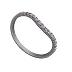 Kesslers 1/4ct. t.w. Diamond Anniversary Ring in 14K White Gold AWDFA338284
