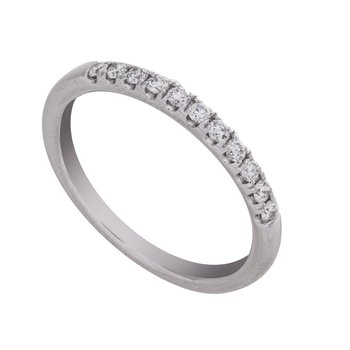 1/5ct. t.w. Newborn Lab Created Diamond Anniversary Ring in 14K White Gold AWDNB322775