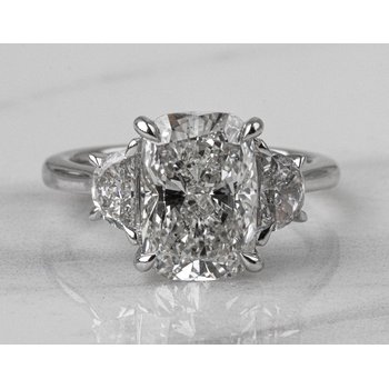 Kesslers 3 7/8ct. t.w. Oval Cut Newborn Lab Created Diamond