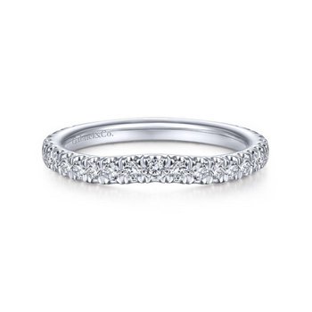 2/5ct. t.w. Diamond Wedding Ring in 14K White Gold SAMWL304348
