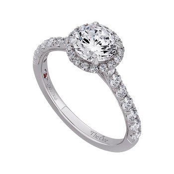 Kimberly ゴールド L The One 1/2ct. t.w. Diamond Engagement Ring in 14K White