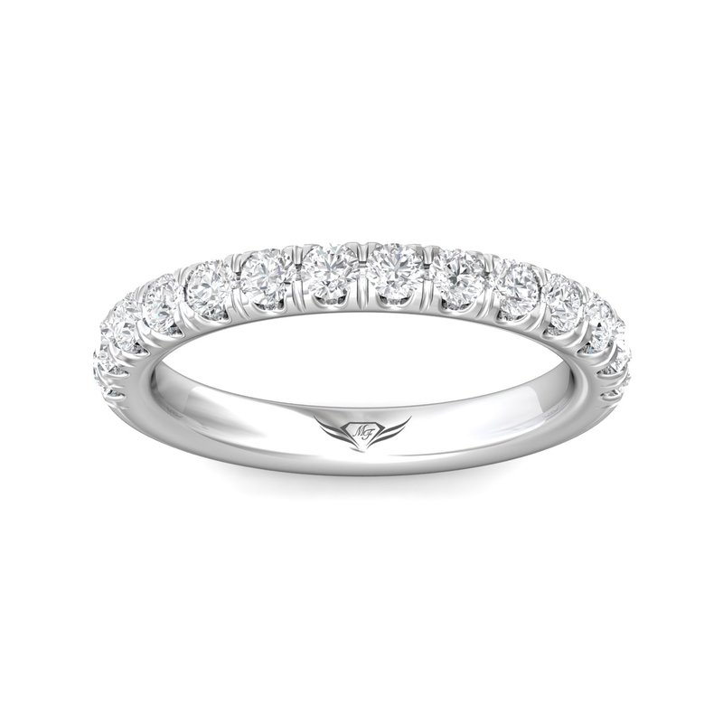 Martin Flyer 3/4ct. t.w. Diamond Wedding Ring in 14K White