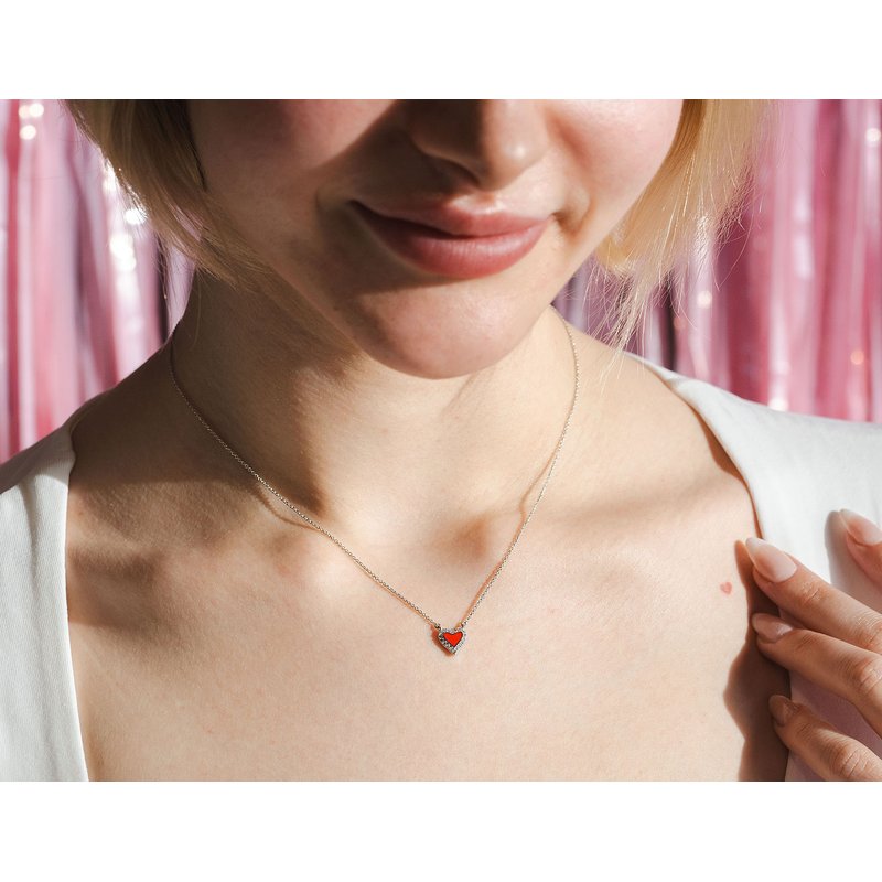 【HYERES LOR】23SS★ H Heart Silver (Y) Color Enamel NC Amazon.com: Pandora Jewelry Big Smooth Heart Sterling Silver