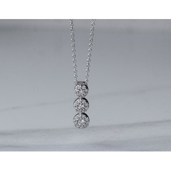Hope Collection .03ct. Diamond Hope Necklace in Sterling