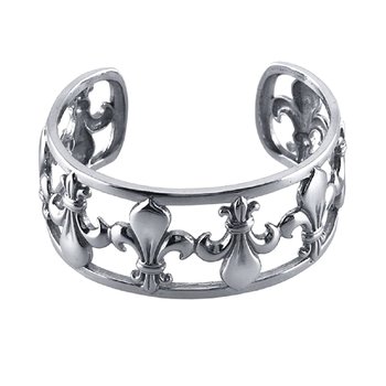 Fleur de Lis Bracelet in Sterling Silver MSILV00167