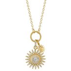 1/4ct tw Diamond Fashion Necklace in 14K Yellow Gold JND22-0190