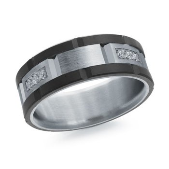 DRA ボディジュエリー Hyperbola ring, Mixed cuts, White, Rhodium plated | Swarovski