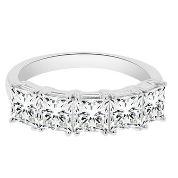 3/4ct tw Diamond Stackable Ring in 14K White Gold JWB22-0177