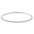 1/2ct tw Diamond Flexi Collection Bangle Bracelet in 14K