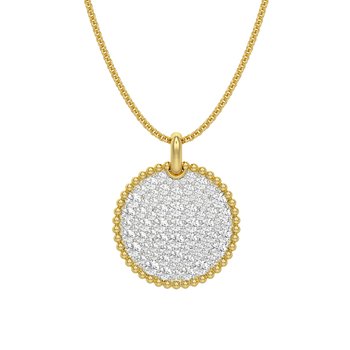 新品♡【ナッシングアンドアザーズ】Twirled Necklace Intertwined Two-Toned Diamond Circles Necklace – Hannoush
