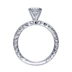 1/2ct tw Diamond Engagement Ring in 14K White Gold PBCR202532