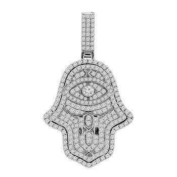ネックレス・ペンダント more jude 2way Ribbon necklace 4BKS093 Tilda's Bow Double Strand Round Diamond Necklace, White Gold