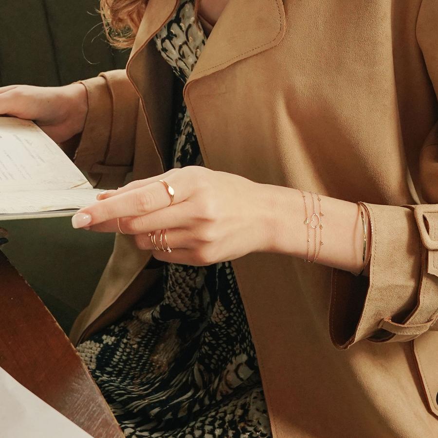 Aurelie Gi Jane Open Heart Bracelet BGL70747 - Sartor Hamann Jewelers