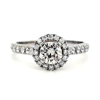 Halo Engagement Ring RLEST0473