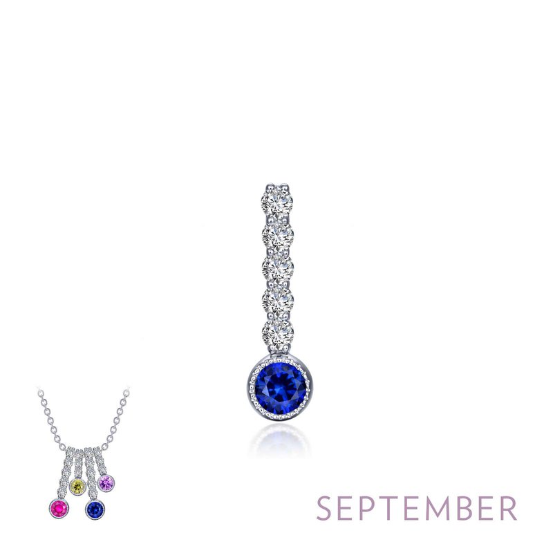 Sartor Hamann Signature Lafonn Large Birthstone Pendant Charms 6