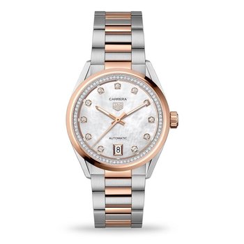 TAG Heuer Carrera DateAutomatic, 36 mm, Steel and GoldWBN2351