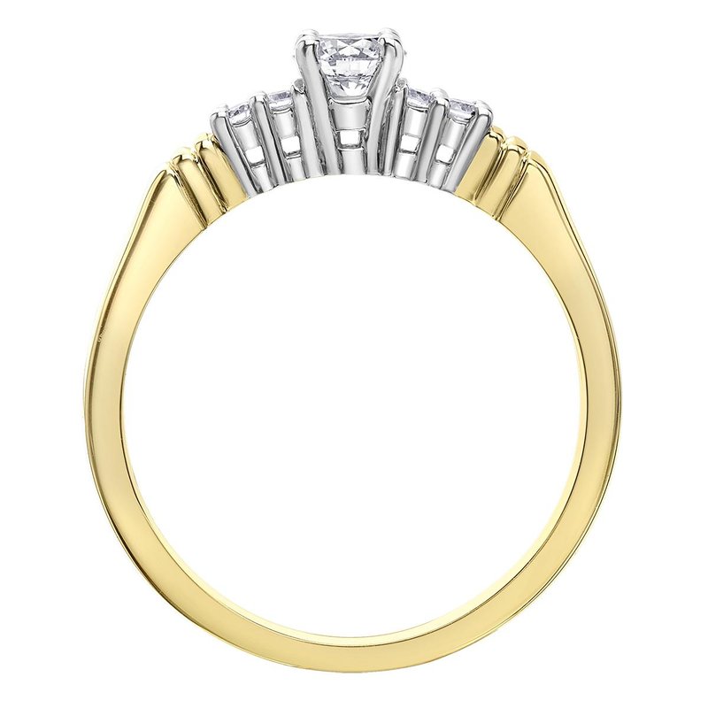 I Am Canadian Diamond Set Engagement Ring 031900 Ashley Jewellers