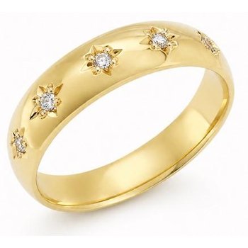 Diamond Set Band 110812