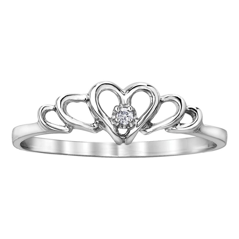 Ashley Crown Heart Ring 031338 Ashley Jewellers