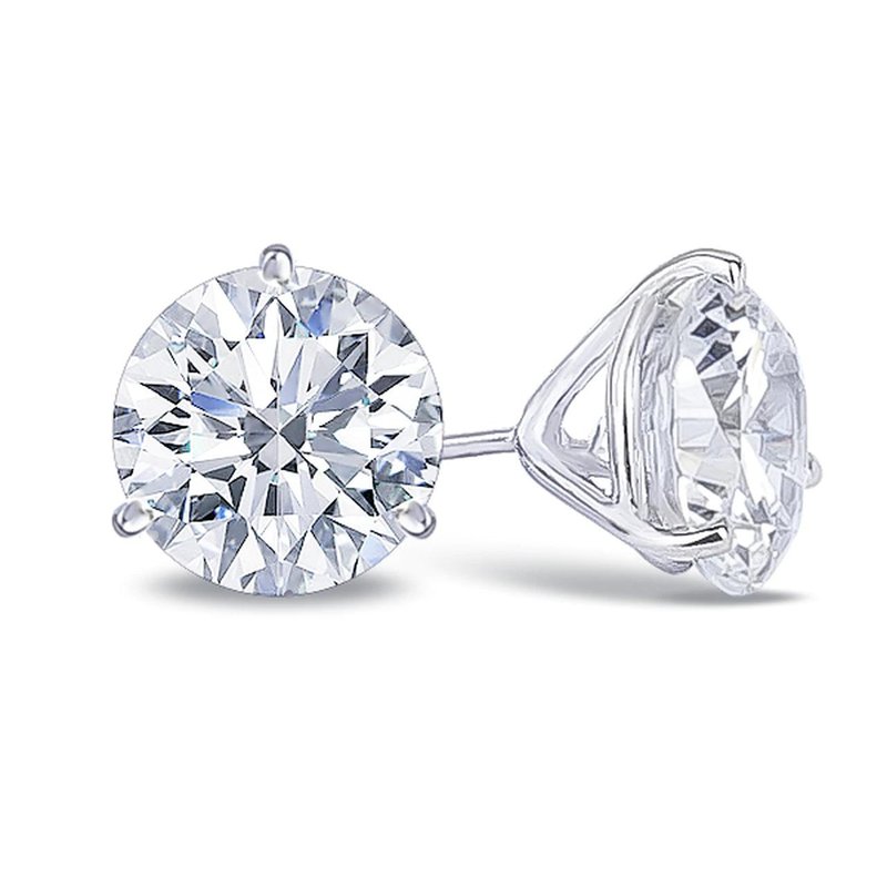Carat Diamond Best Price Diamond Studs 80CT Diamond Stud Earrings