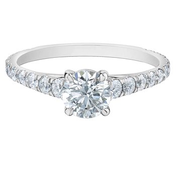 2.52 carat TW Engagement Ring 011009
