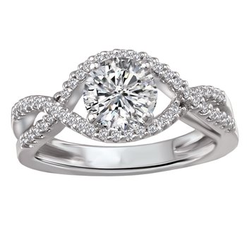 Classic Semi-Mount Diamond Ring 117133-100K