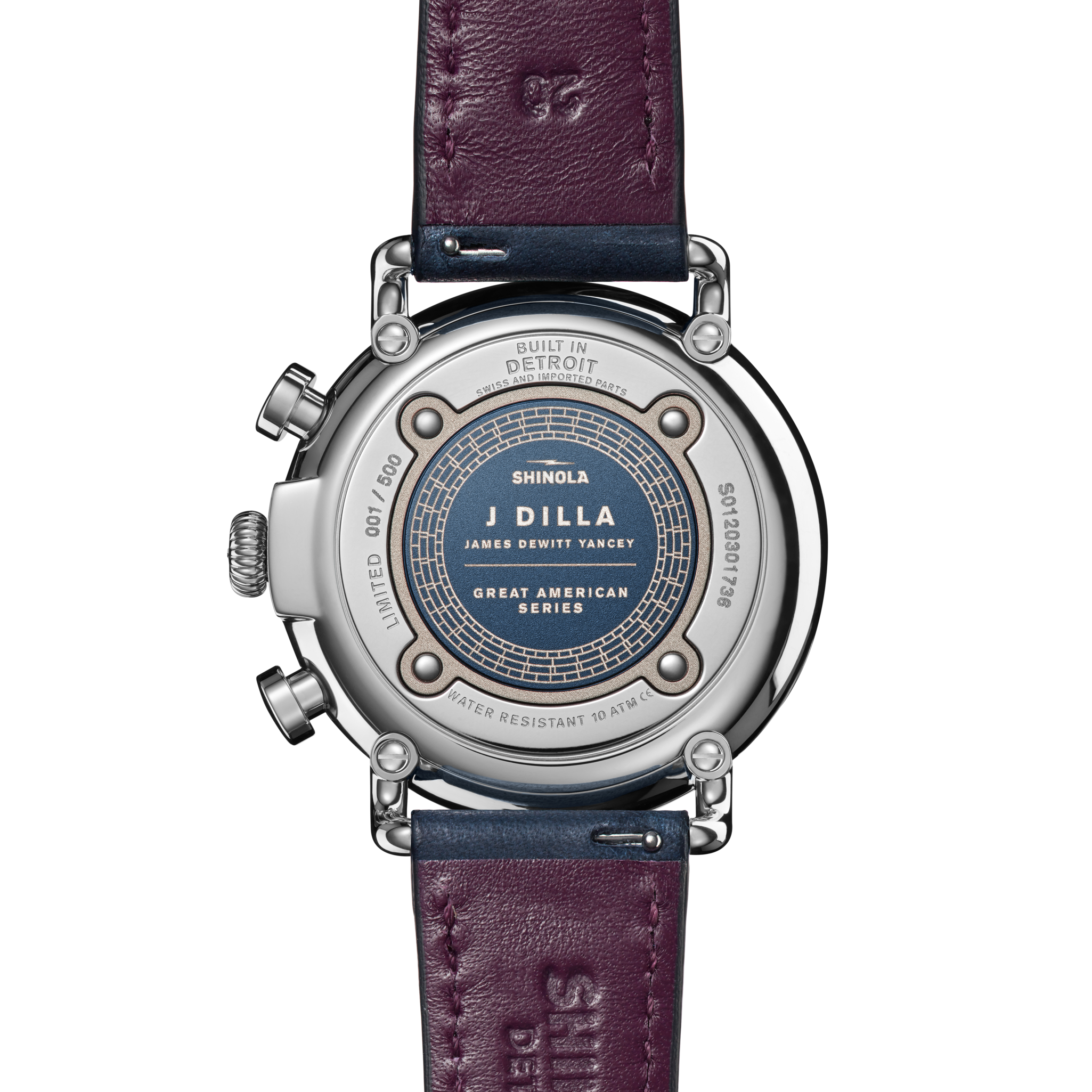 Shinola J Dilla Runwell Chronograph Watch S0120301728 - Hayden