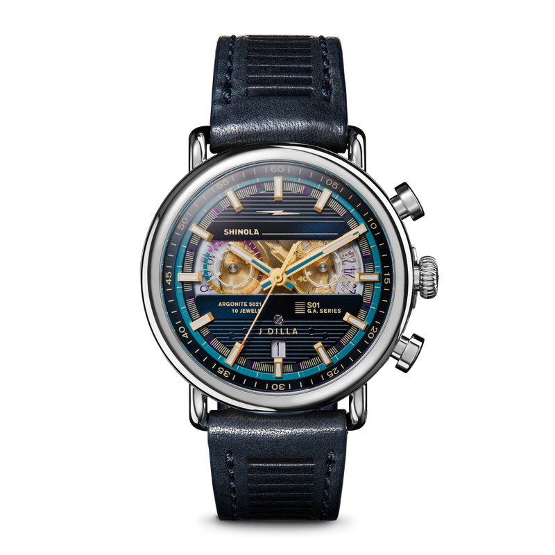 Shinola J Dilla Runwell Chronograph Watch S0120301728 - Hayden