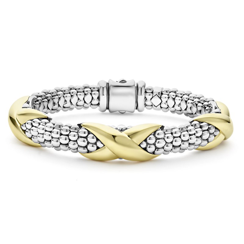 LAGOS Three Station X Caviar Bracelet 353-14869 - RingMaster