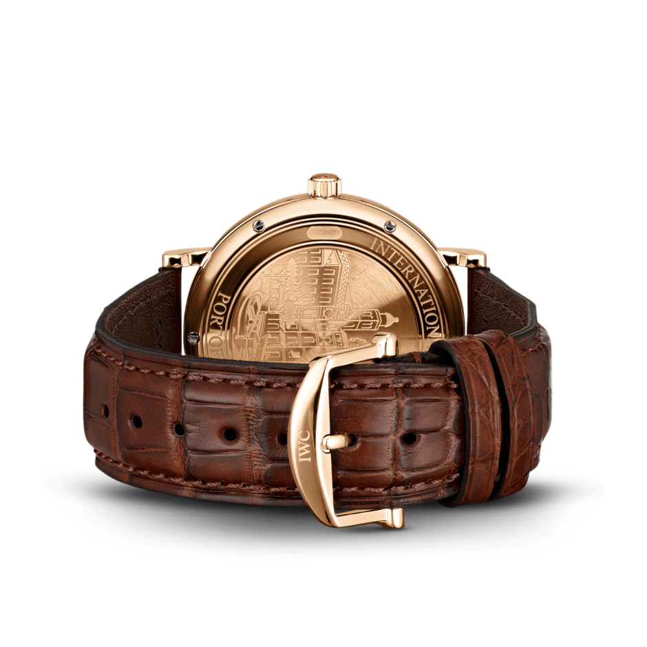 IWC ライトブラウン　レザーベルト IWC Schaffhausen Watch 538-00389 - Royal Jewels