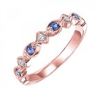 Stackable Collection Sapphire & Diamond Band FR1041