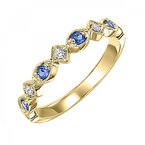 Stackable Collection Sapphire & Diamond Band FR1041