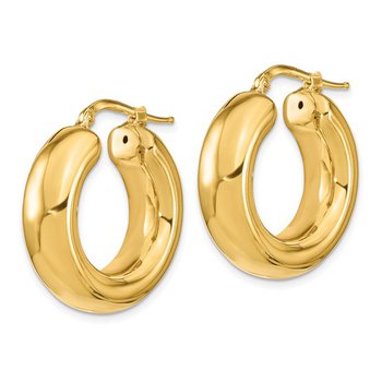14K Hoop Earrings 17-5675