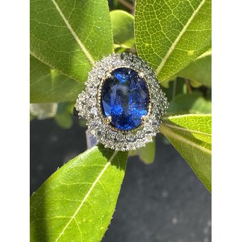 Gemstone Jewelry Tanzanite Diamond Ring 06-3756 - Skatell's